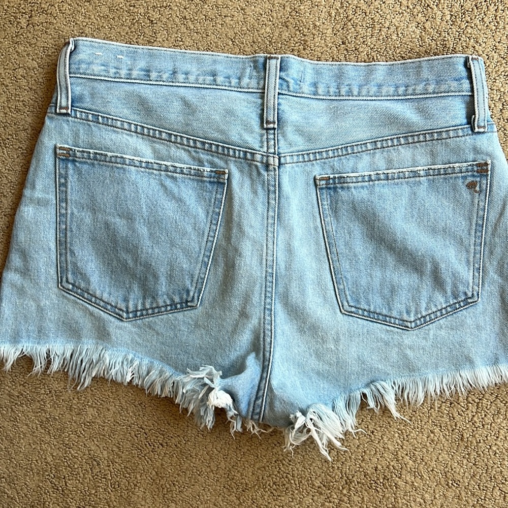 MADEWELL relaxed denim cut off shorts size 29 - Picture 3 of 4